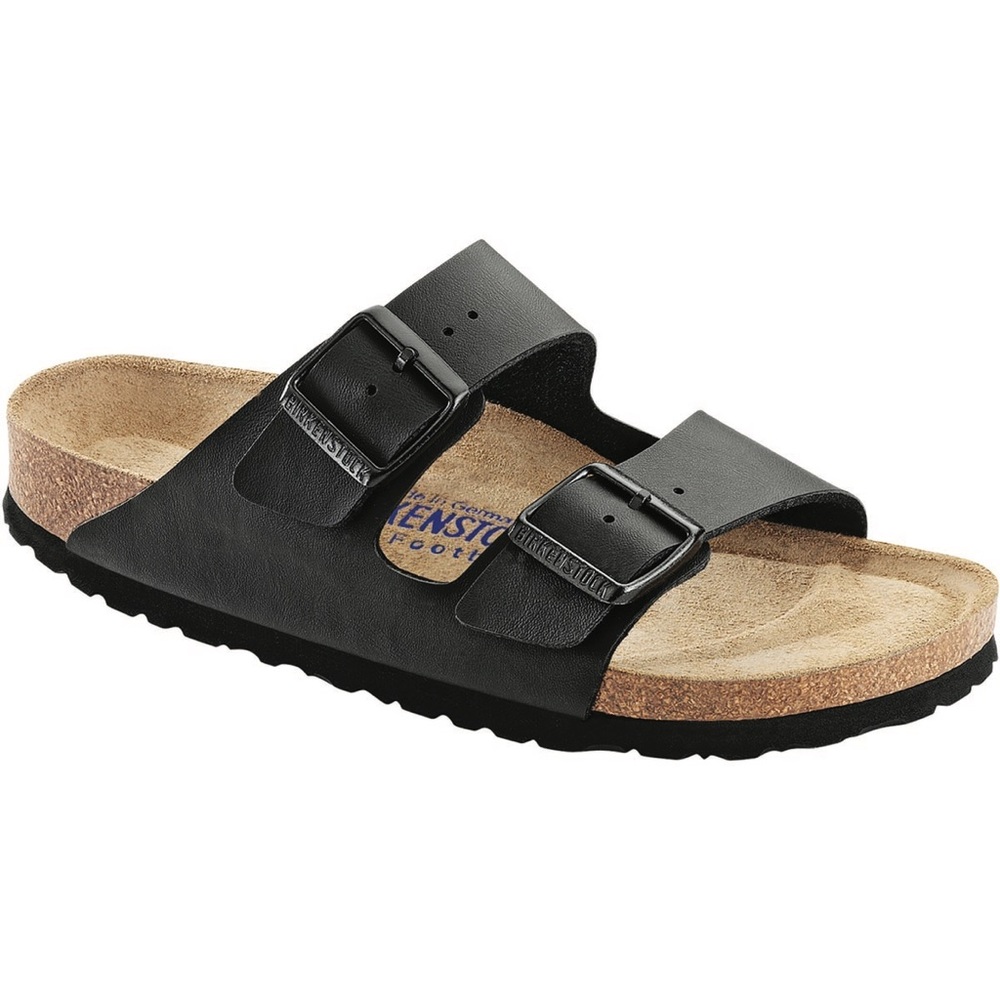 Arizona black leather Birkenstock sandals size 41